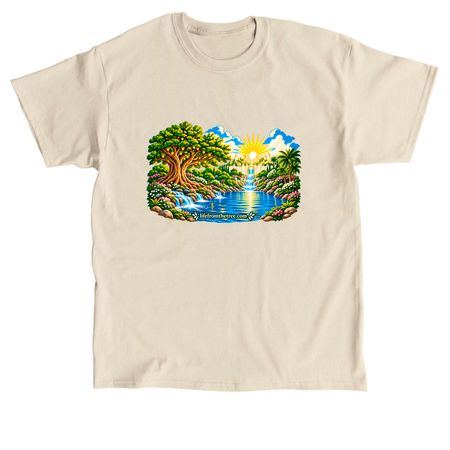 Life From the Tree | Full Color Collection, a Sand Classic Unisex Tee