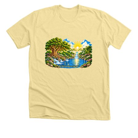 Life From the Tree | Full Color Collection, a Heather French Vanilla Premium Unisex Tee