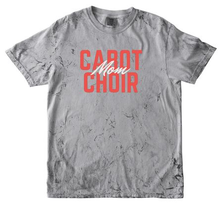 Cabot Choir Mom Tee, a Smoke Comfort Colors Colorblast Tee