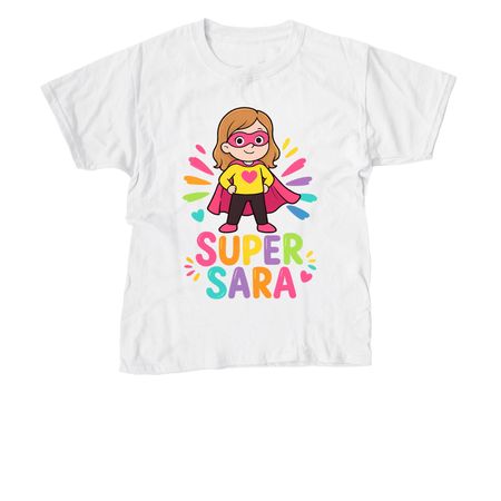 Birthday Sara&nbsp;, a White Youth Unisex Tee