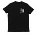 Organic Cotton Unisex T-Shirt. White Logo., a Deep Black Allmade Organic Cotton Unisex Tee
