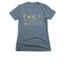 Buds for Life, a Indigo Women's Slim Fit Tee