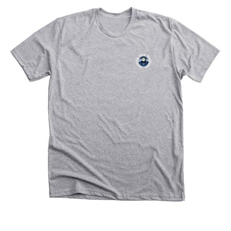Full Moon Sail, a Athletic Heather Premium Unisex Tee