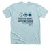 Sexual Assault & Child Abuse Awareness, a Heather Ice Blue Premium Unisex Tee