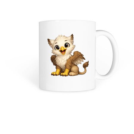 Griffyn Morning, a White Coffee Mug