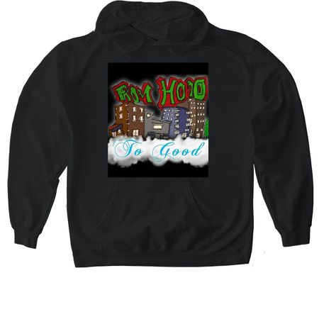 FHTG Unisex Tee, a Black Gildan Softstyle Pullover Hoodie
