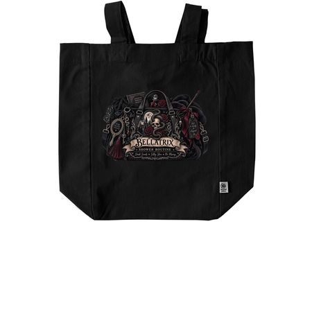 Bellatrix&nbsp;, a Black Recycled Cotton Tote Bag