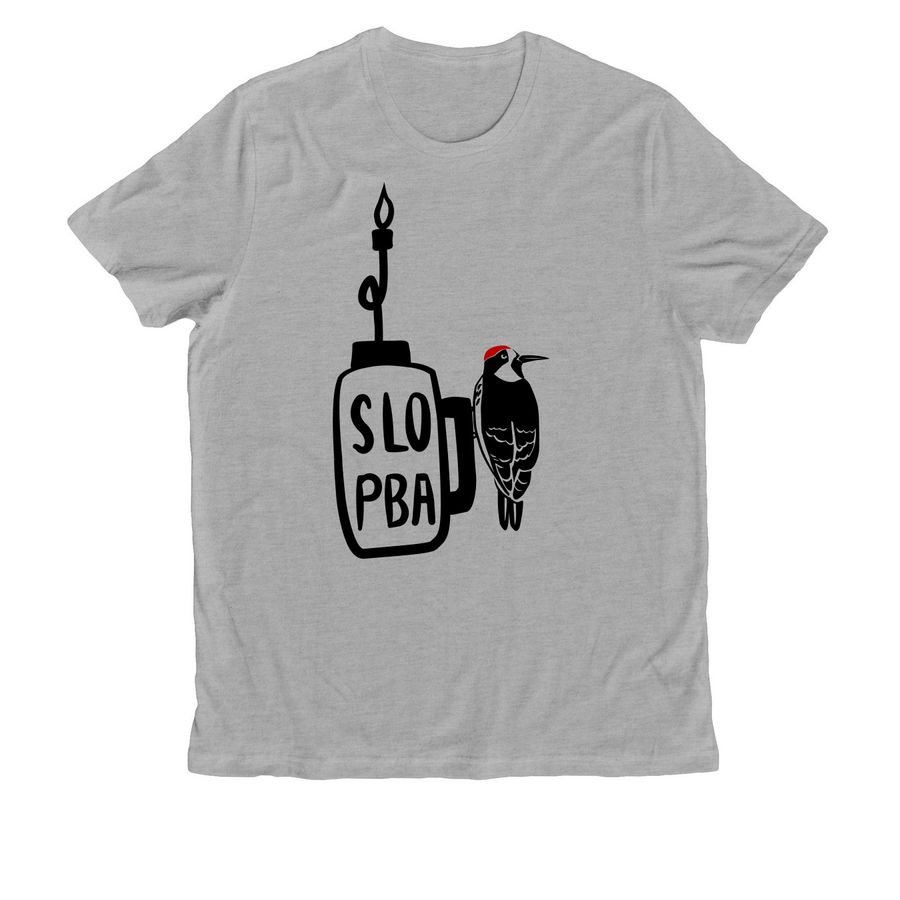 SLO Prescribed Burn Association, a Granite Grey Heather Allmade Organic Cotton Unisex Tee