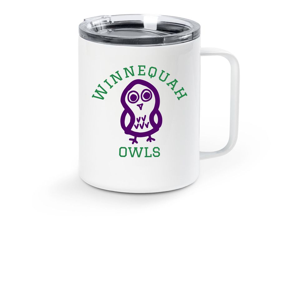 Travel mug, a White Stainless Steel Travel Mug