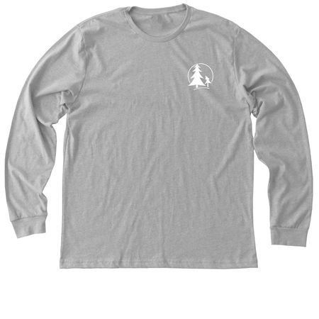 FSF Front and Back Logo, a Athletic Heather Premium Long Sleeve Tee