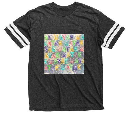 susong&nbsp;, a Vintage Smoke / White Football Jersey Tee