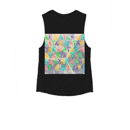 susong&nbsp;, a Black Women's Muscle Tank
