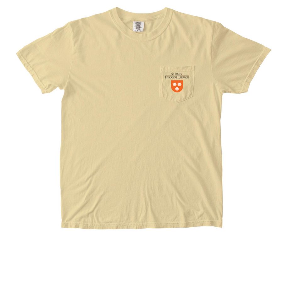St. James? Shirt with Pocket, a Butter Comfort Colors Pocket Tee