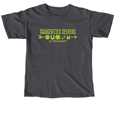 SEEKERS SWAG, a Graphite Comfort Colors Unisex Tee