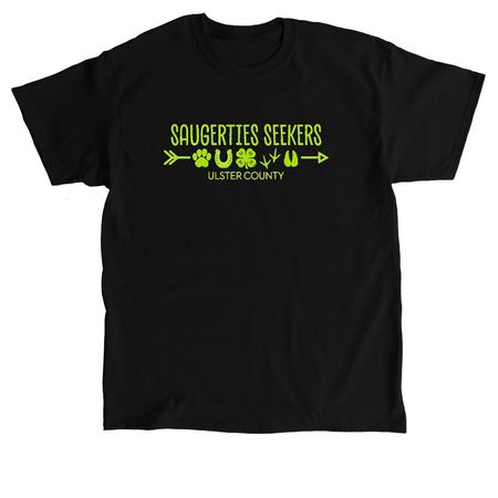 SEEKERS SWAG, a Black Classic Unisex Tee