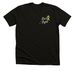 Lea's Light Girl with Dog Tee, a Black Heather Premium Unisex Tee
