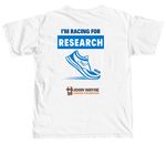 2026 SurgOnc Race for Research, a White Comfort Colors Unisex Tee (back-view)
