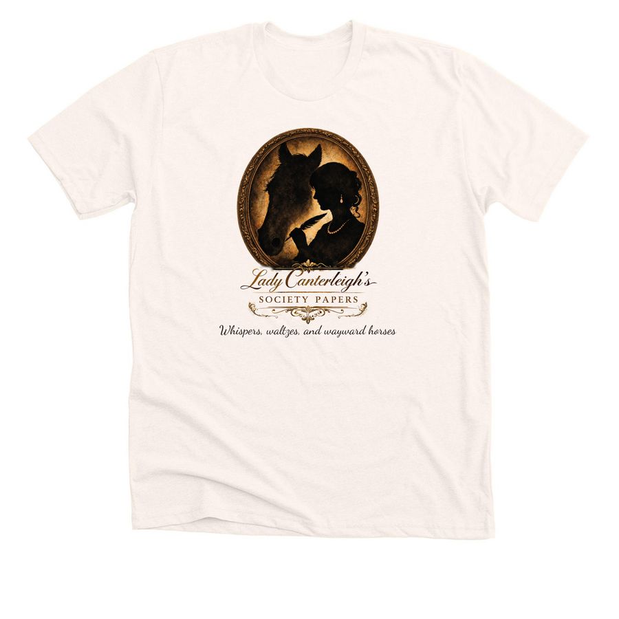 Gallop for Gritty&nbsp;, a Heather Natural Premium Unisex Tee