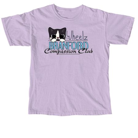 BCC "Wheelz", a Orchid Comfort Colors Unisex Tee