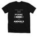 Be F***ing Kind To Animals, a Solid Black Blend Premium Unisex Tee