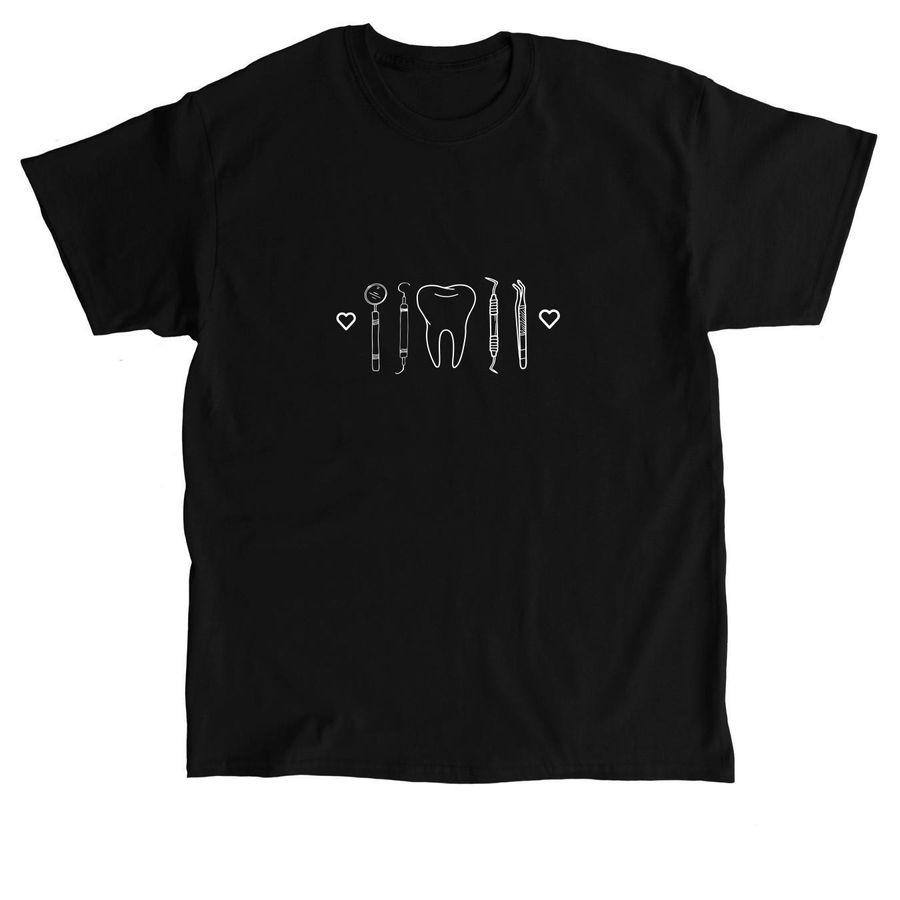 Instruments <3, a Black Classic Unisex Tee