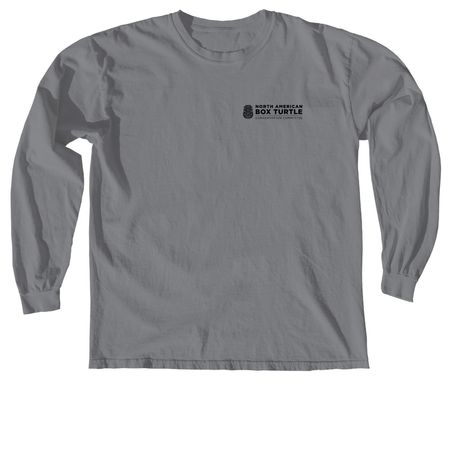2026 Box Turtle Conservation Symposium, a Granite Comfort Colors Long Sleeve Tee
