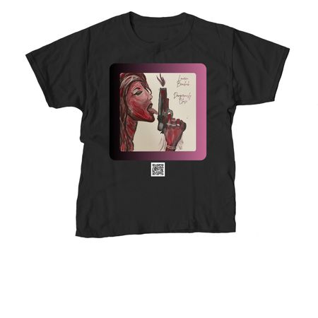 Dangerously Close Clothes - One Sided, a Black Youth Unisex Tee