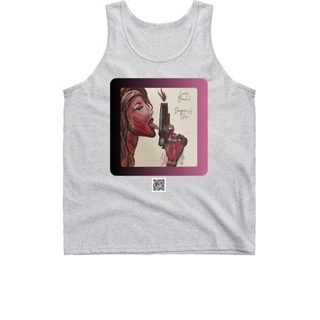 Dangerously Close Clothes - One Sided, a Sport Grey Classic Unisex Tank Top