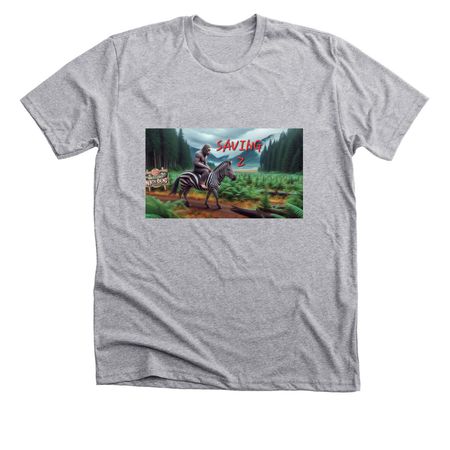 Saving Z (1), a Athletic Heather Premium Unisex Tee