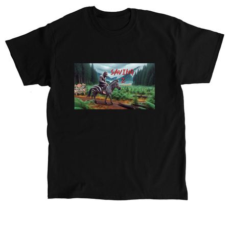 Saving Z (1), a Black Classic Unisex Tee