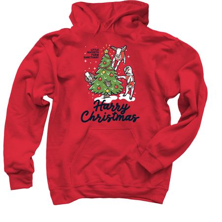 Harry Christmas!, a Red Pullover Hoodie