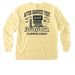 AHF Social Club Pocket Tee&nbsp;, a Butter Comfort Colors Long Sleeve Pocket Tee (back-view)