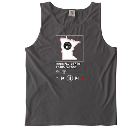 All-State PARENT 2026-27, a Pepper Comfort Colors Tank Top