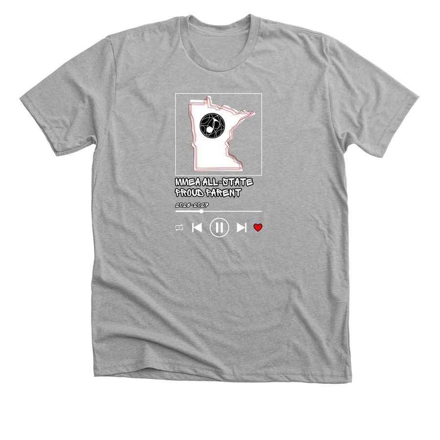 All-State PARENT 2026-27, a Athletic Heather Premium Unisex Tee