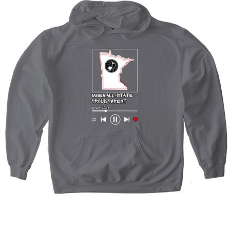 All-State PARENT 2026-27, a Charcoal Gildan Softstyle Pullover Hoodie