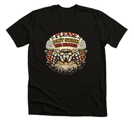 *Traditional* Homies, a Solid Black Blend Premium Unisex Tee