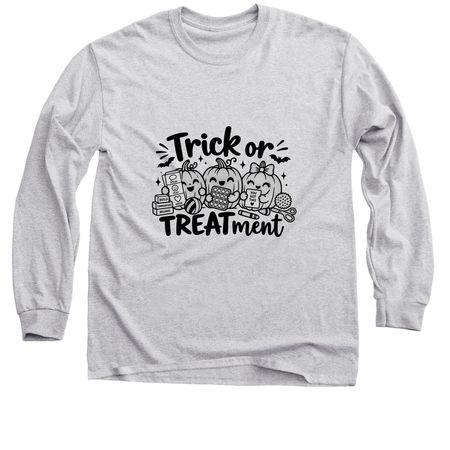 Trick or TREATmeant, a Sport Grey Classic Long Sleeve Tee
