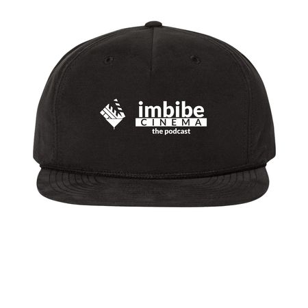 Imbibe Cinema Podcast (Hat Collection), a Black Printed Umpqua Snapback Cap