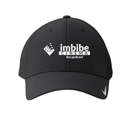 Imbibe Cinema Podcast (Hat Collection), a Anthracite Printed Nike Dri-FIT Legacy Performance Cap
