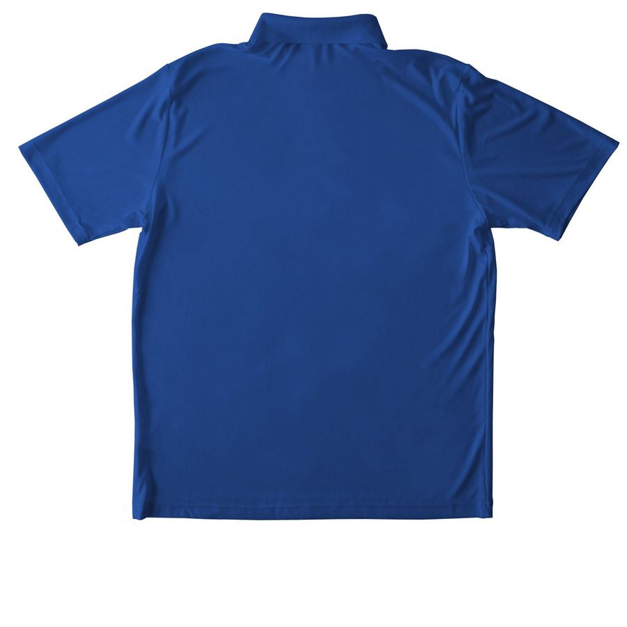 Prince George's County Right to Life Polo, a True Royal Unisex Performance Polo (back-view)