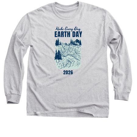 Earth Day 2026, a Sport Grey Classic Long Sleeve Tee