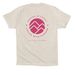 The Hills Women Tee ? Grace, a Dust Premium Cotton Tee (back-view)