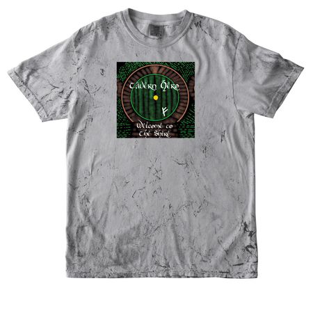Welcome to the Shire Swag, a Smoke Comfort Colors Colorblast Tee