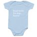 For the Love of Reading for Littles, a Light Blue Infant Onesie