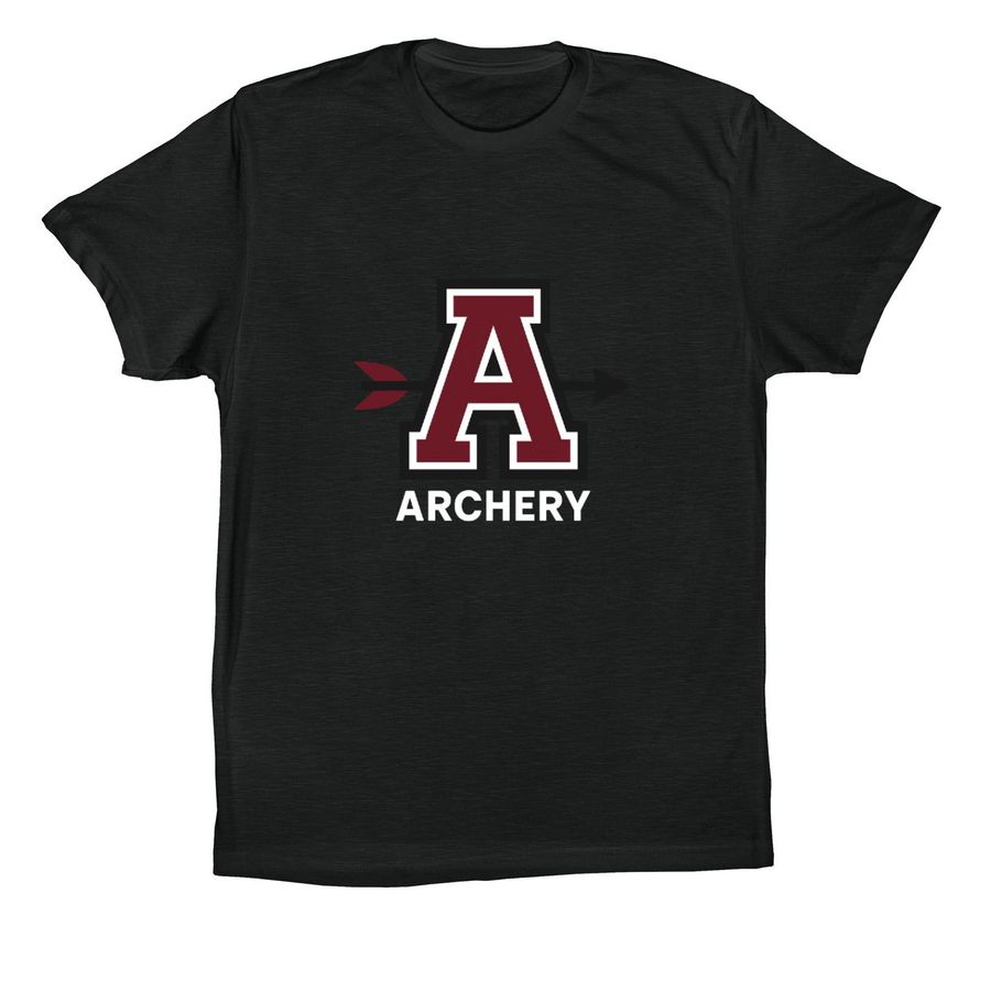 Austin High Archery Tee, a Vintage Black Premium Cotton Tee