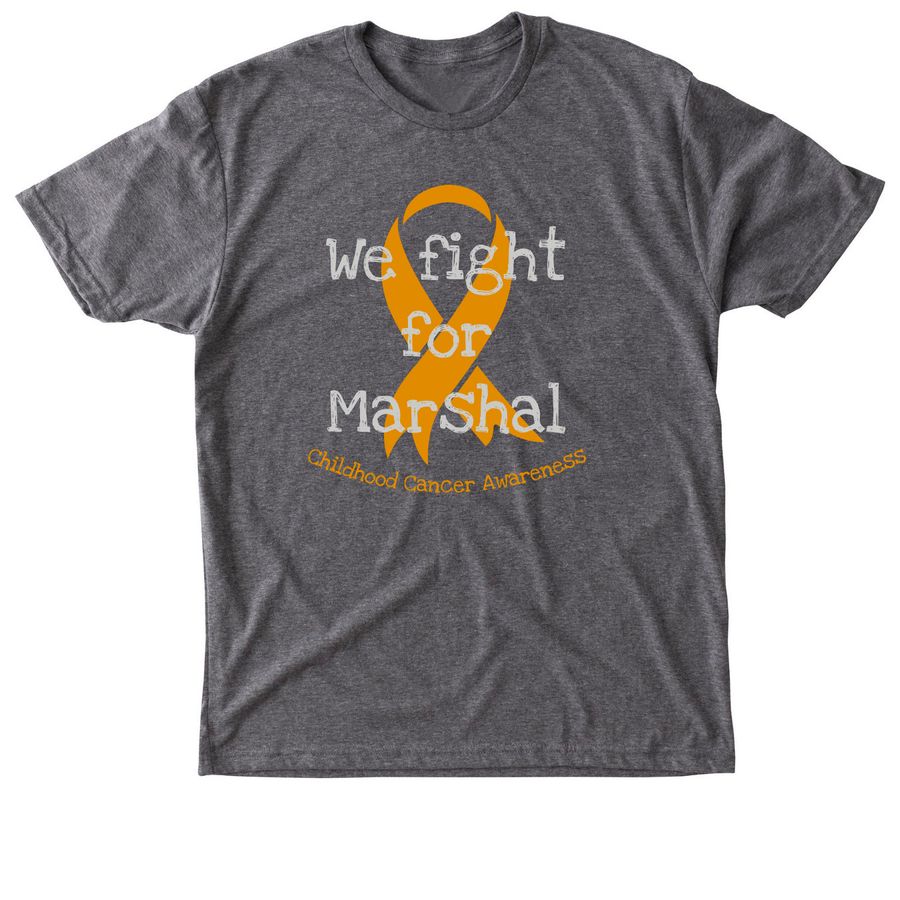 We fight for Marshal!&nbsp;, a Premium Heather Triblend Unisex Tee