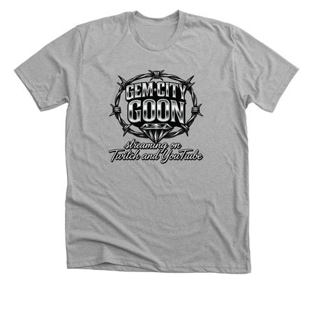 GemCityGoon Tops!, a Athletic Heather Premium Unisex Tee