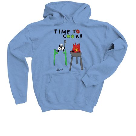 Grillmaster Shirt, a Carolina Blue Youth Pullover Hoodie