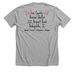 Adopt a shelter pet this fall!, a Athletic Heather Premium Unisex Tee (back-view)