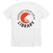 Friends of the Urbana Regional Library (FURL), a Solid White Blend Premium Unisex Tee (back-view)